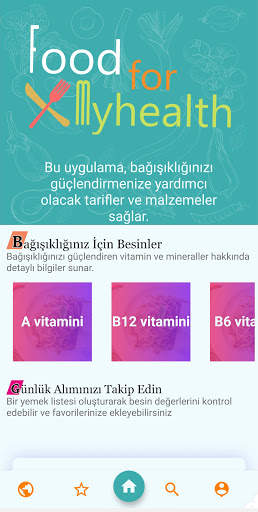 Sağlığım için besinler screenshot 2