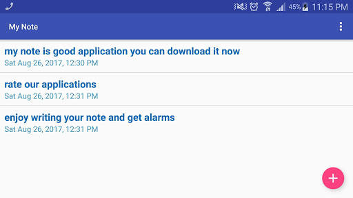 My Note (Reminder for TODO list) screenshot 5