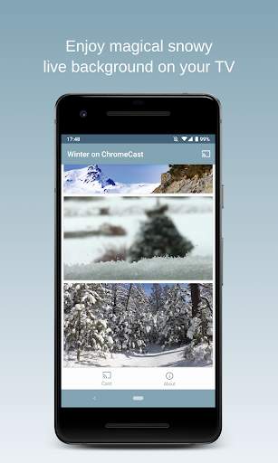 Winter on Chromecast|❄Live snow season scene on TV screenshot 6
