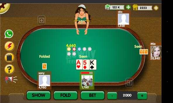 Teen Patti : Three Card Poker screenshot 2
