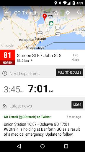 GO Transit Bus - MonTransit screenshot 2