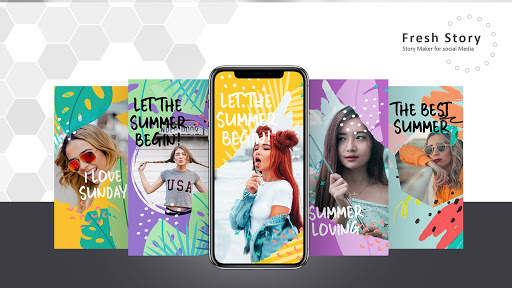 Fresh Story - Story Maker For Social Media screenshot 1