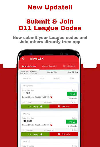 F11Sports - Daily Fantasy Tips screenshot 1