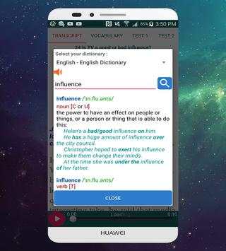 Advanced English Listening 2 screenshot 5