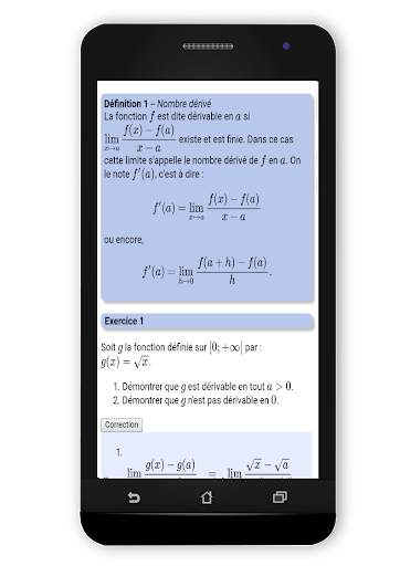 Maths TS : Dérivation screenshot 2