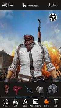 PUBG Photo Suit, Photo Editor & PUBG Stickers Free screenshot 5
