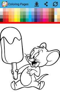 Coloring Book Tom and Mouse screenshot 5