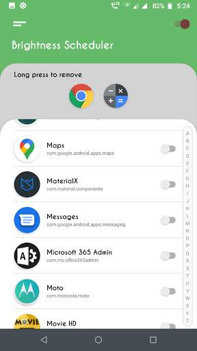 Brightness Control Free - Brightness per app screenshot 5