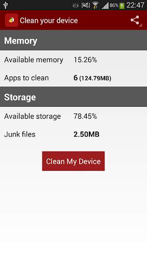 Mobile Cleaner screenshot 1
