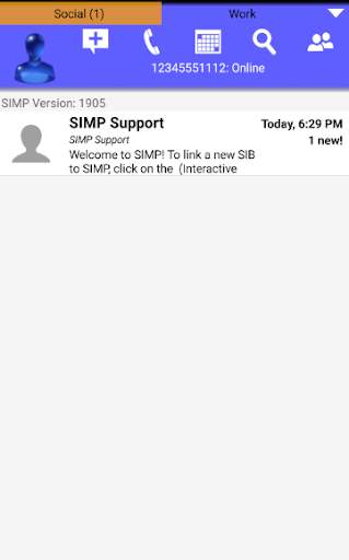 SiMP: Secure Instant Messaging screenshot 4