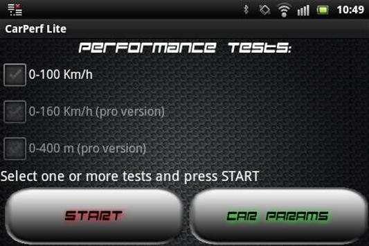 CarPerf Lite screenshot 2