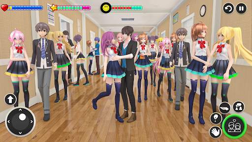 High School Girl Life Sim 3D screenshot 2