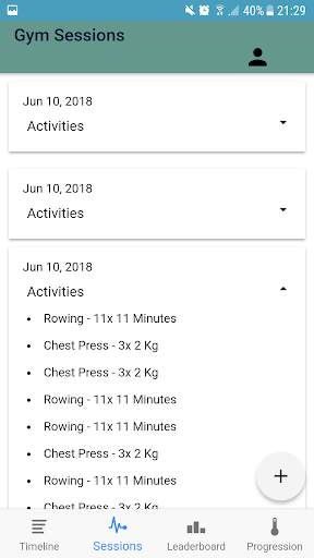 Gymi - Social Fitness screenshot 3