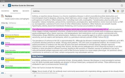 Nutrition Guide for Clinicians screenshot 11