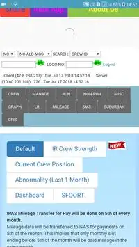 Cms Report Railway screenshot 1