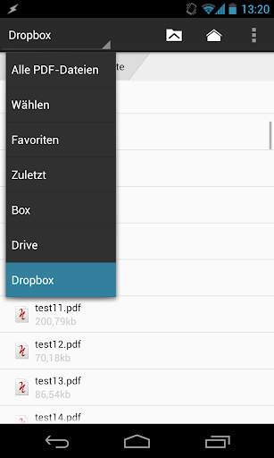 qPDF Viewer - PDF-Reader screenshot 1