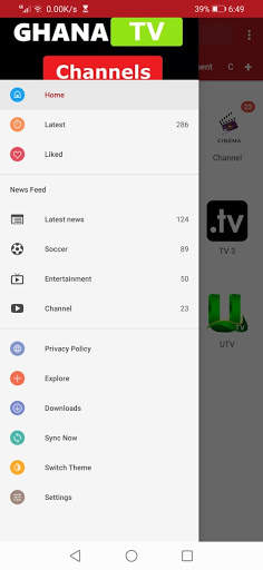 Ghana TV Channels screenshot 1