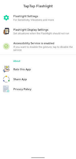 TapTap Flashlight - Android 11 screenshot 1