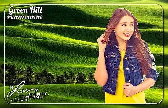 Green Hill Photo Editor screenshot 1