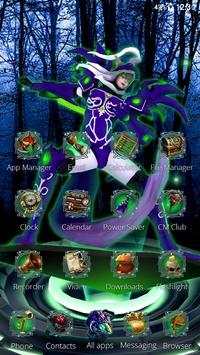 3D Warrior Hot Girl 3D Theme 7 تصوير الشاشة