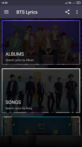 BTS Lyrics (Offline) screenshot 2