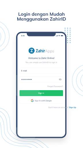 Zahir Apps screenshot 1