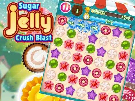 Sugar jelly crush  blast screenshot 2
