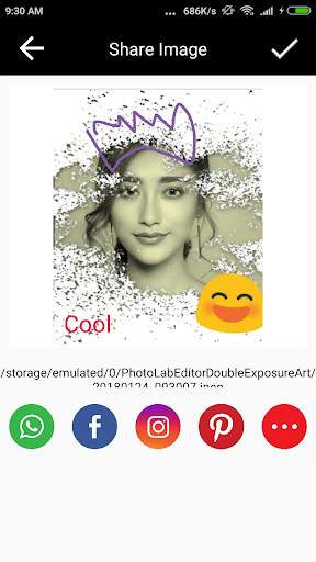 Photo Lab Editor : Double Exposure Art screenshot 7
