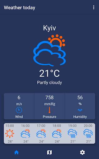 Ukraine Weather Map screenshot 2
