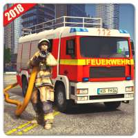 Firefighter Simulator 2018: Real Firefighting Game logo