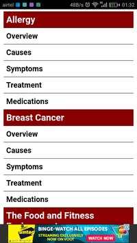 Chronic Disease And Treatment screenshot 1