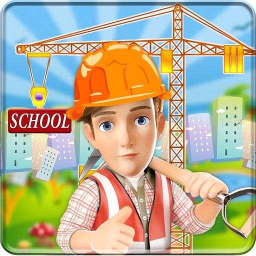 School Building Construction Site: Builder Game 1.0.9