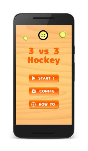 3vs3 Hockey - Two Players Game screenshot 1