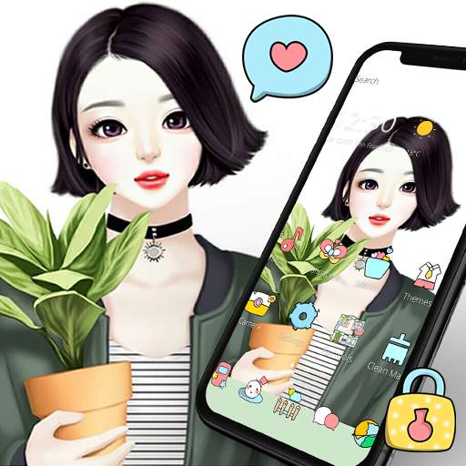 Sweet Lovely Matil Girl Theme 1.1.3