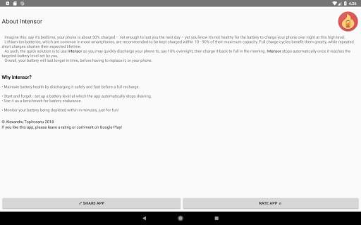 Intensor Battery Drainer PRO 8 تصوير الشاشة
