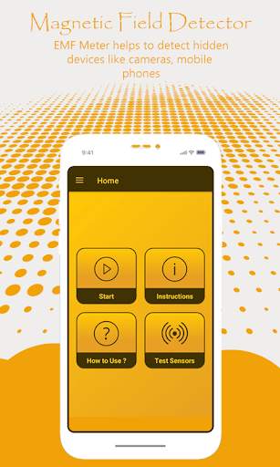 Magnetic Field Sensor, EMF Detector screenshot 2
