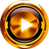 HD video player Gold icon