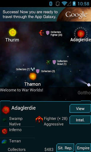 War Worlds screenshot 1