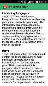 English Essays screenshot 3