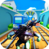 Turtle Jump Ninja Run icon