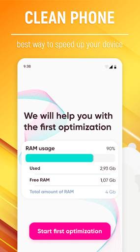 Turbo cleaning screenshot 1