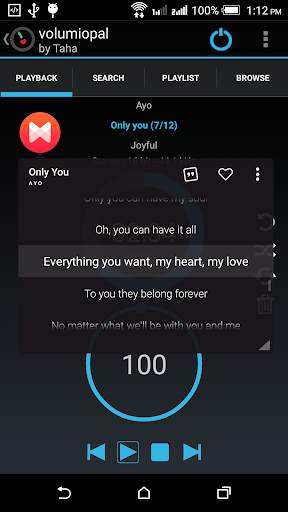Audioward for Volumio 3 تصوير الشاشة