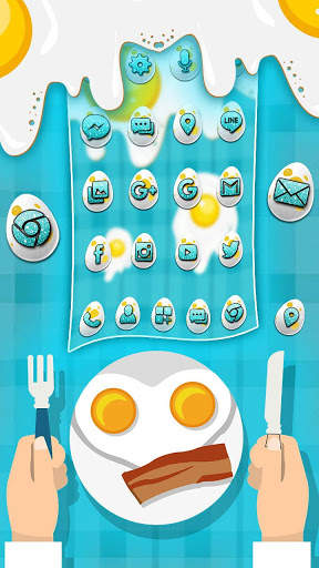 Cute, Cartoon, Egg Themes & Live Wallpapers screenshot 3