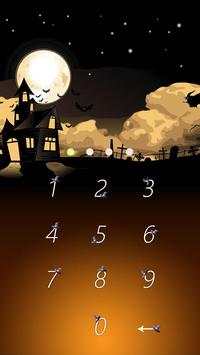 Green Applock Theme Halloween screenshot 2