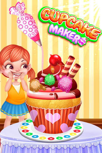 Cupcake Game: Cupcake Maker Cooking Games screenshot 1