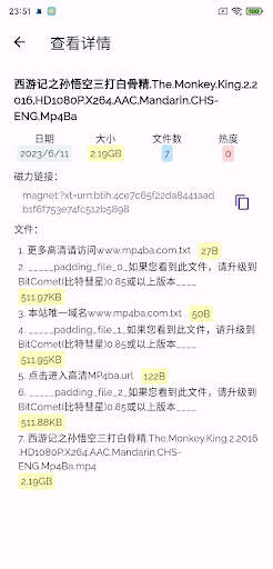 BTSearch - Search magnet link screenshot 4
