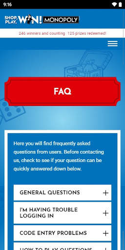 Shop, Play, Win!® MONOPOLY screenshot 3