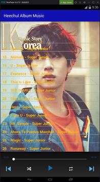 Hee Chul Album Music screenshot 4