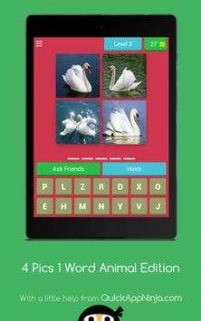 4 Pics 1 Word Animal Edition screenshot 10