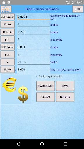 Formulas Calc Unit Converter   6 تصوير الشاشة